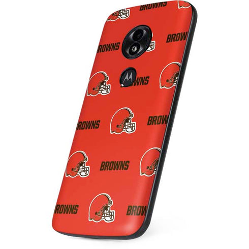 NFL Cleveland Browns Blitz Series Moto E5 Play Skin